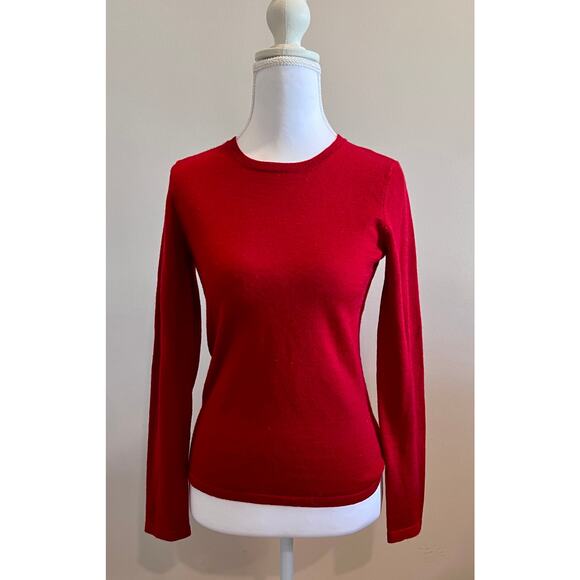 Ann Taylor Red Sweater xs - Picture 3 of 3